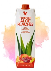 Forever Aloe Bits 'N Peaches ροδάκινο βιταμίνη A χυμός αλόης βέρα